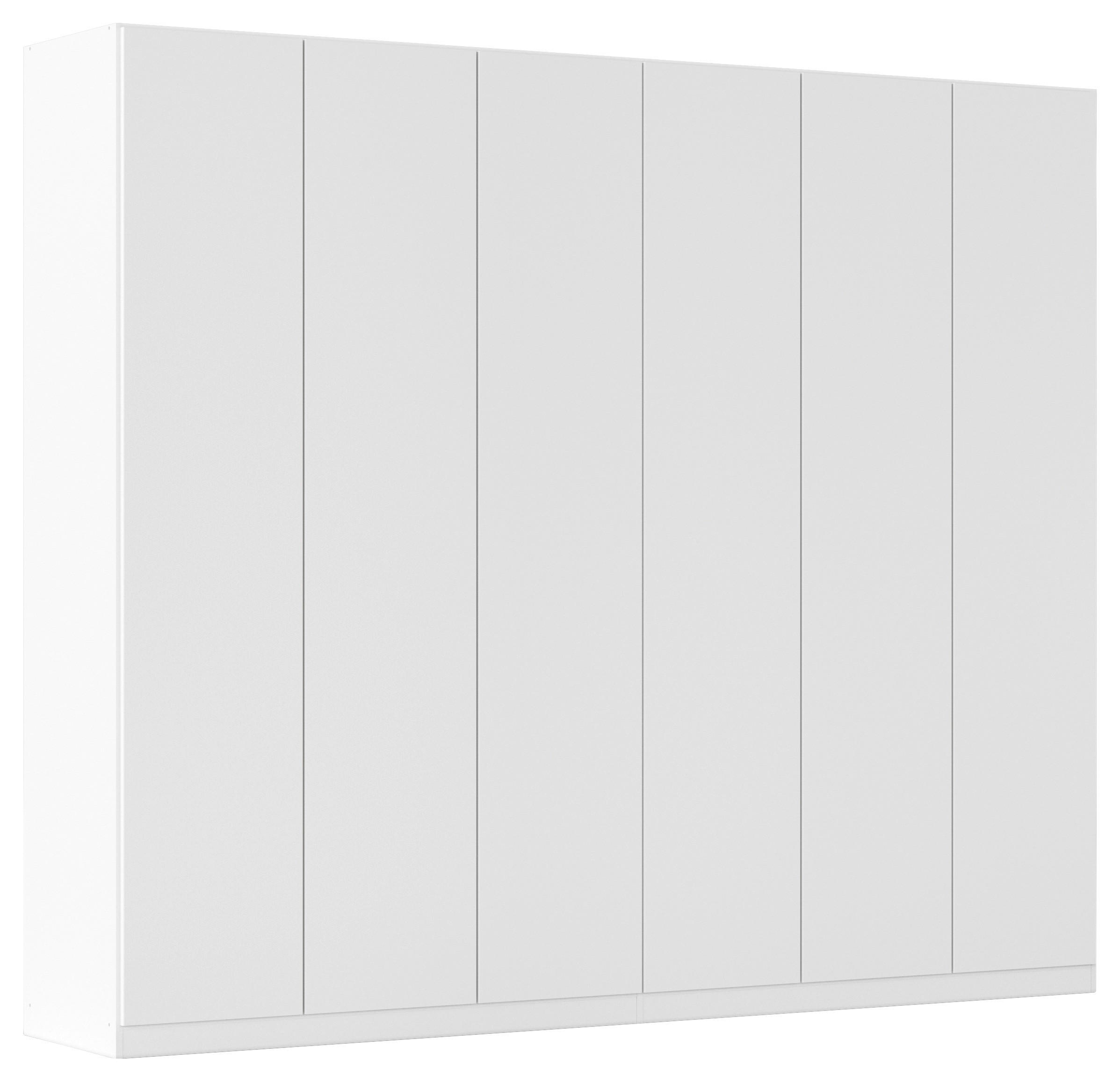 FALTTÜRENSCHRANK in Weiss  - Weiss, Holzwerkstoff (271/229/54cm) - Boxxx