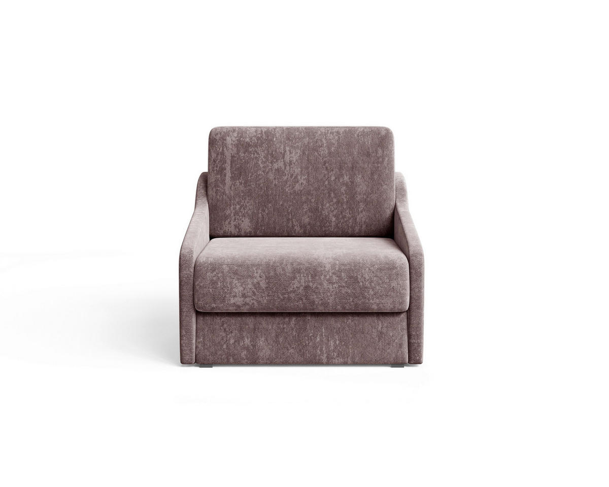 SCHLAFSESSEL FLY 80 Bordeaux  inkl.  - Bordeaux/Schwarz, Design, Kunststoff/Textil (96/86/115cm) - MID.YOU