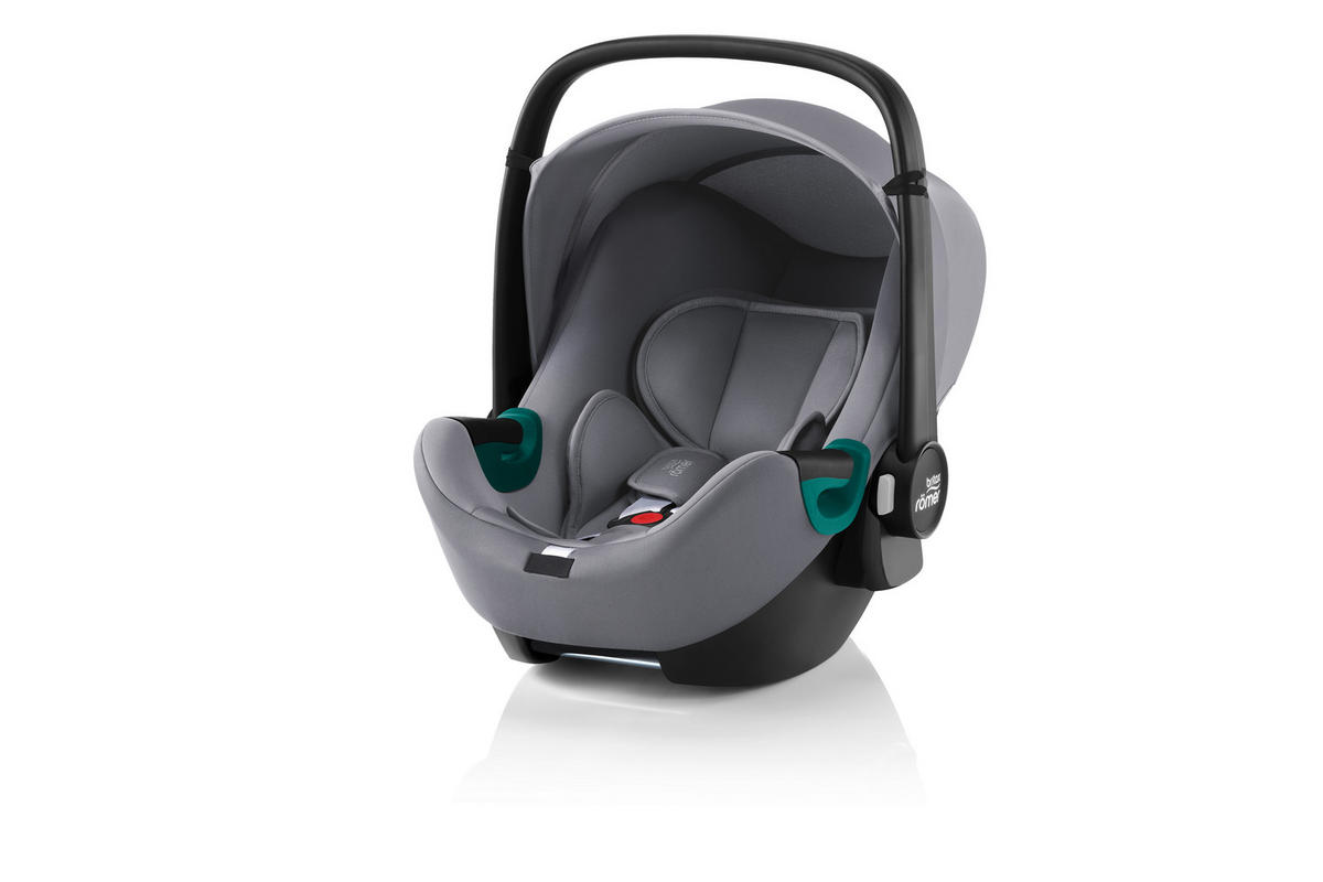BABYSCHALE Baby-Safe 3 i-size  - Grau, Basics, Kunststoff/Textil (44/58/67cm) - Britax Römer