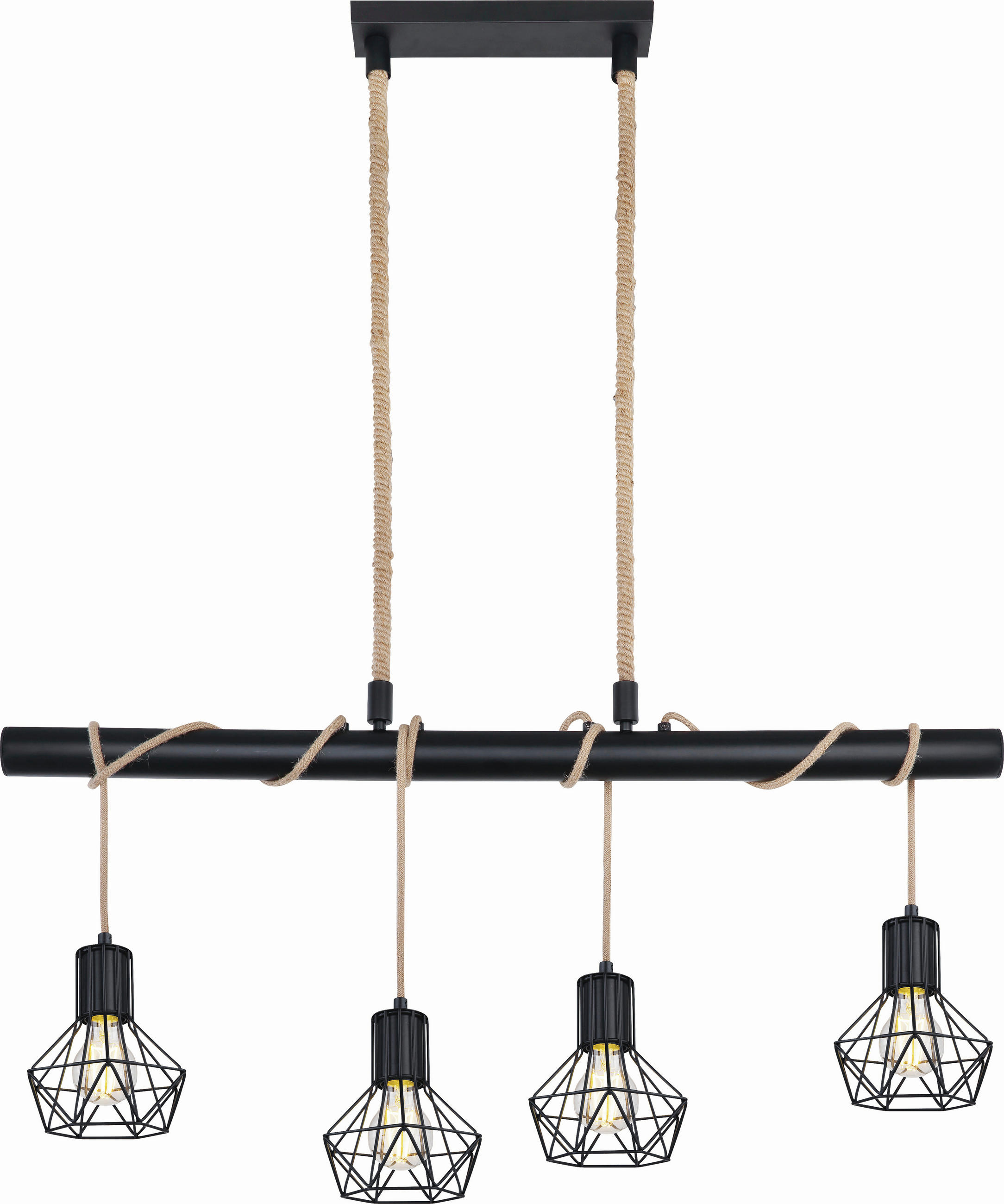 Hängeleuchte Vasca H: 120 Cm 4-Flammig