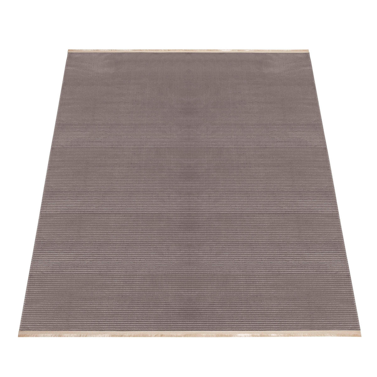 FLACHWEBETEPPICH 200/290 cm Style Mokka  - Mokka, Basics, Textil (200/290cm) - Novel