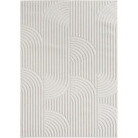 FLACHWEBETEPPICH 120/170 cm HELIX Creme  - Creme, Basics, Kunststoff/Textil (120/170cm) - Novel