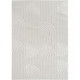 FLACHWEBETEPPICH 80/250 cm HELIX Creme  - Creme, Basics, Kunststoff/Textil (80/250cm) - Novel