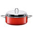SCHMORTOPF 6 l - Klar/Edelstahlfarben, Design, Glas/Metall (28//cm) - Silit SCHMORTOPF 6 l - Klar/Edelstahlfarben, Design, Glas/Metall (28//cm) - Silit