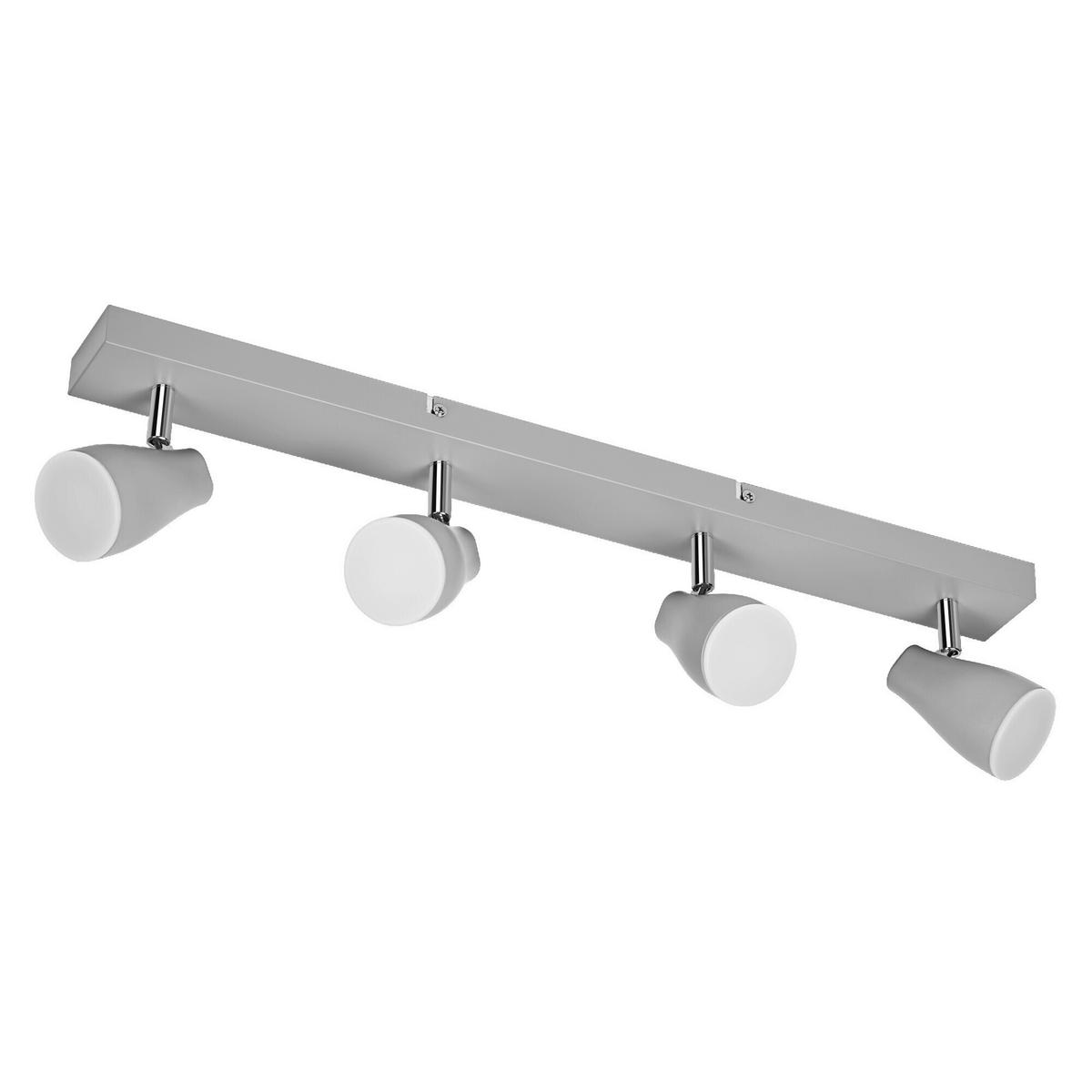 LED-STRAHLER 61,4/6/13,1 cm   - Grau, Basics, Kunststoff/Metall (61,4/6/13,1cm) - Osram