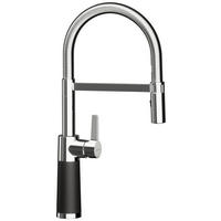 KÜCHENARMATUR 558000STO  - Chromfarben/Dunkelgrau, Basics, Stein/Metall (5,2/43,6/19,6cm) - Schock