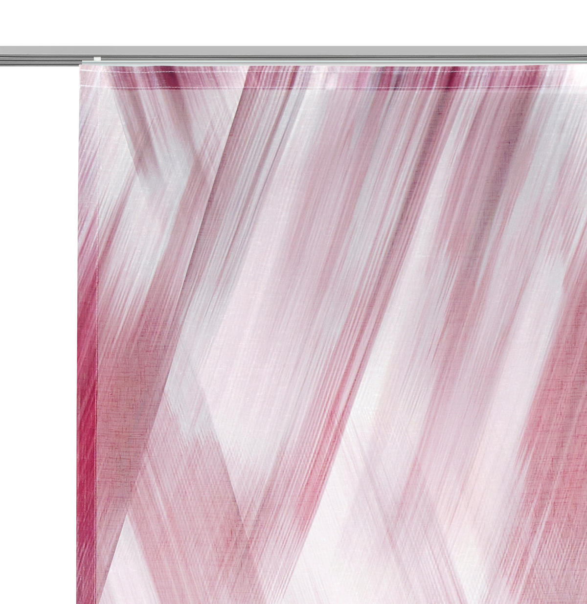 FLÄCHENVORHANG   halbtransparent  60/245 cm   - Rot, Design, Textil (60/245cm) - Novel
