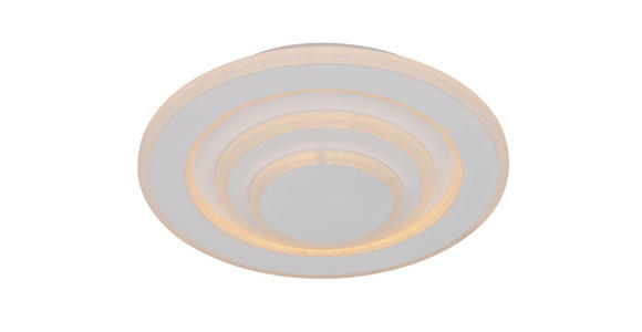 LED-DECKENLEUCHTE 30/6,5 cm   - Weiß, Basics, Kunststoff/Metall (30/6,5cm) - Novel