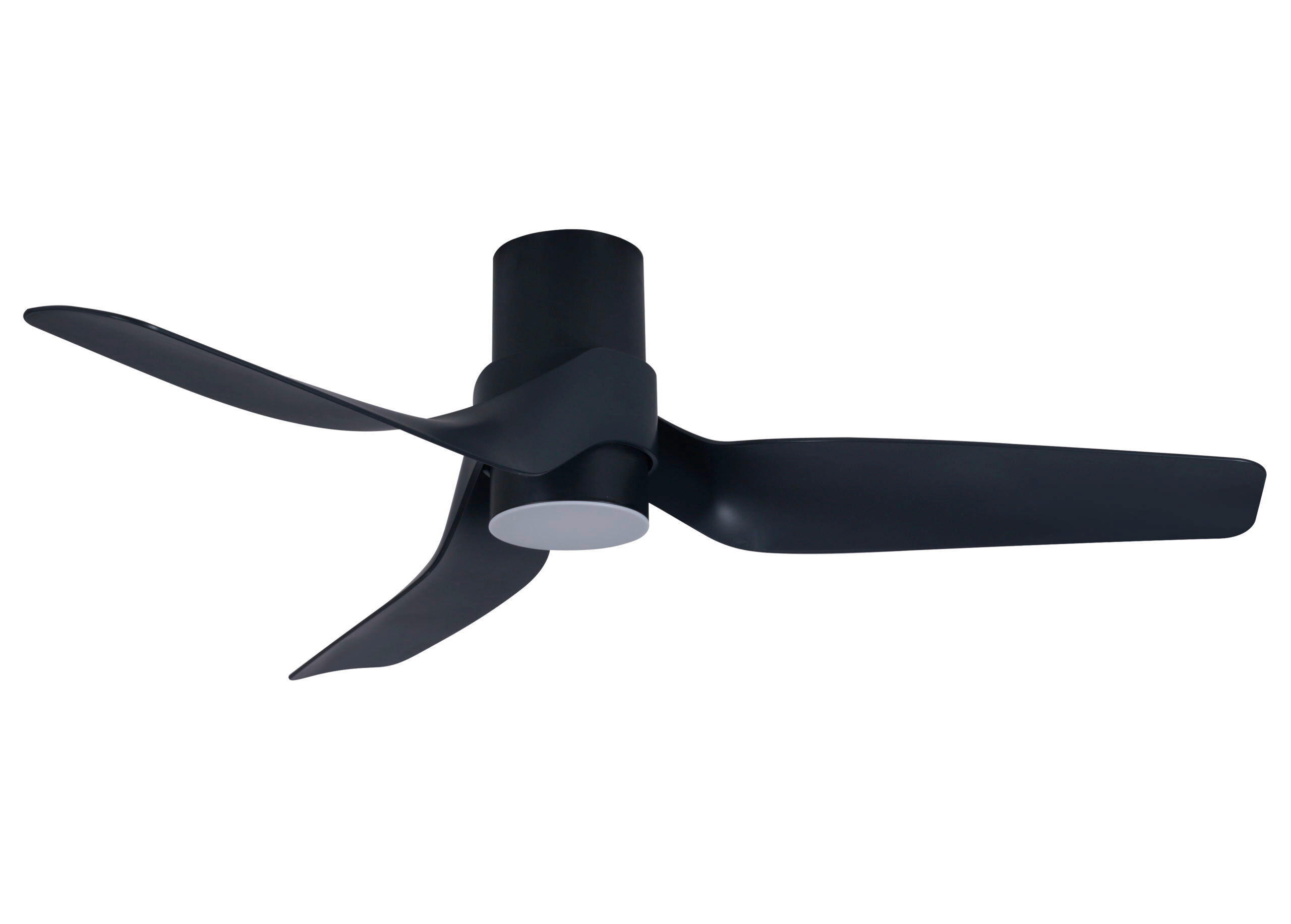 DECKENVENTILATOR   132 cm   - Schwarz, Trend, Kunststoff (132cm) - P & B