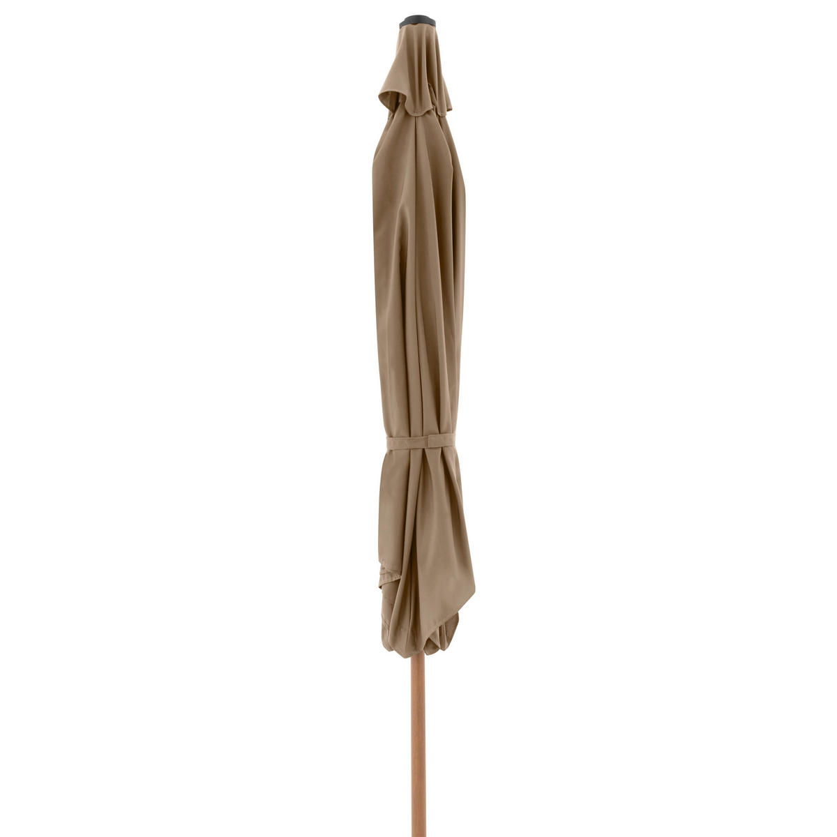 SONNENSCHIRM 301 cm Greige, Braun  - Greige/Braun, Basics, Textil/Metall (300/300cm) - Doppler