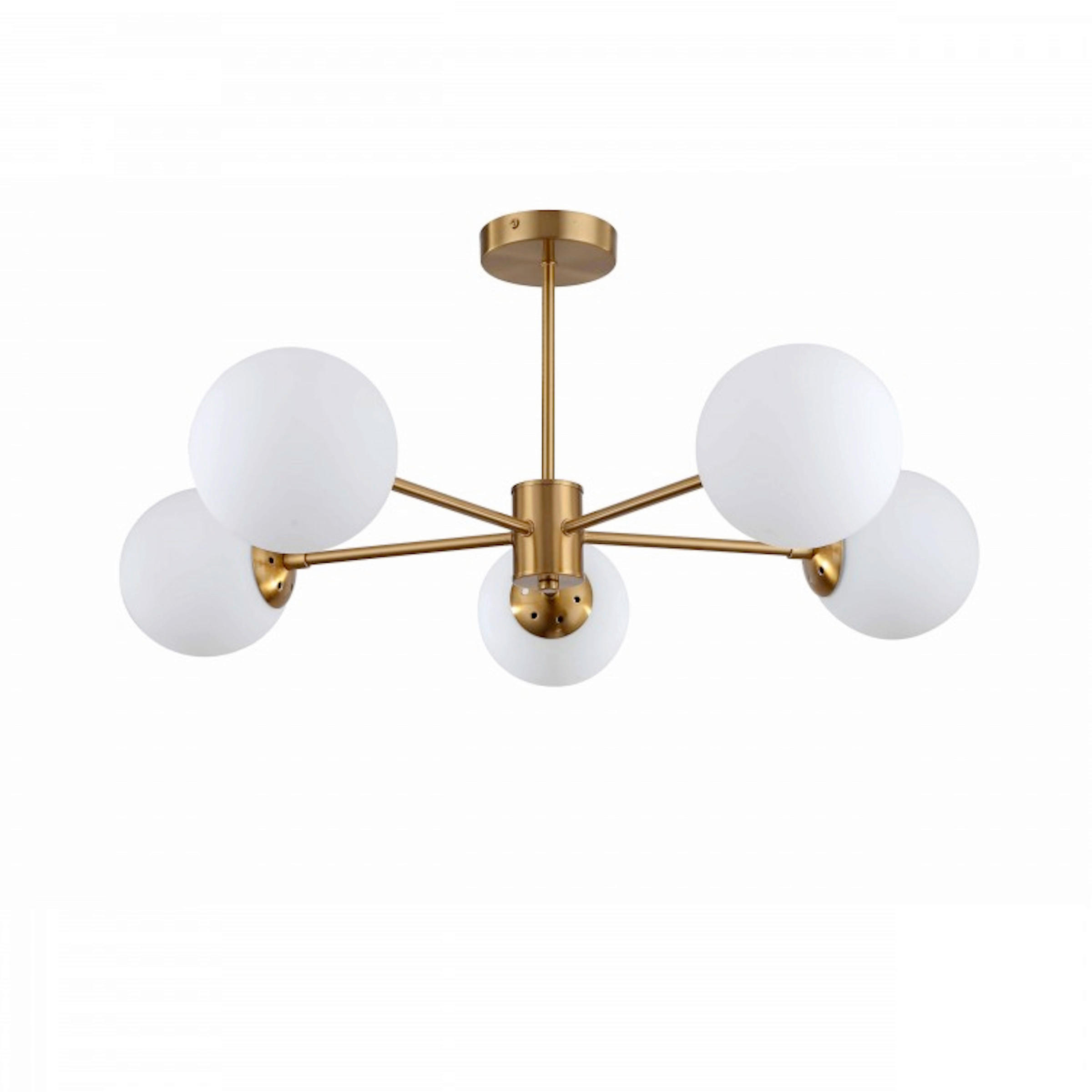 XXXLutz Deckenleuchte Roma Gold 30 cm