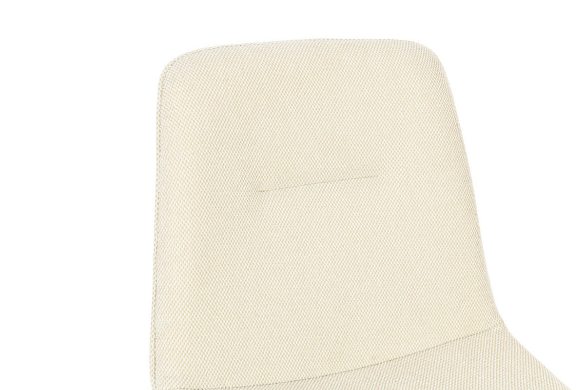 STUHL  Stoffauswahl  Leinenoptik  - Eichefarben/Beige, MODERN, Holz/Textil (45/88/54cm) - Cantus