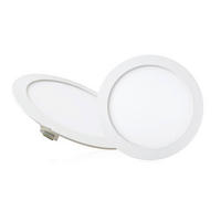 LED PANEL  - bela, Osnovno, metal/plastika (22/1,3cm)