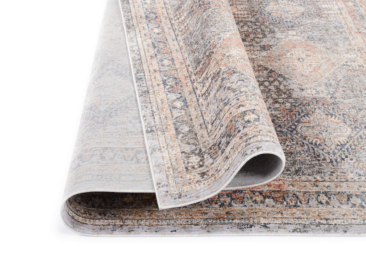 WEBTEPPICH 200/290 cm Trojes Grau  - Grau, Design, Textil (200/290cm) - Novel