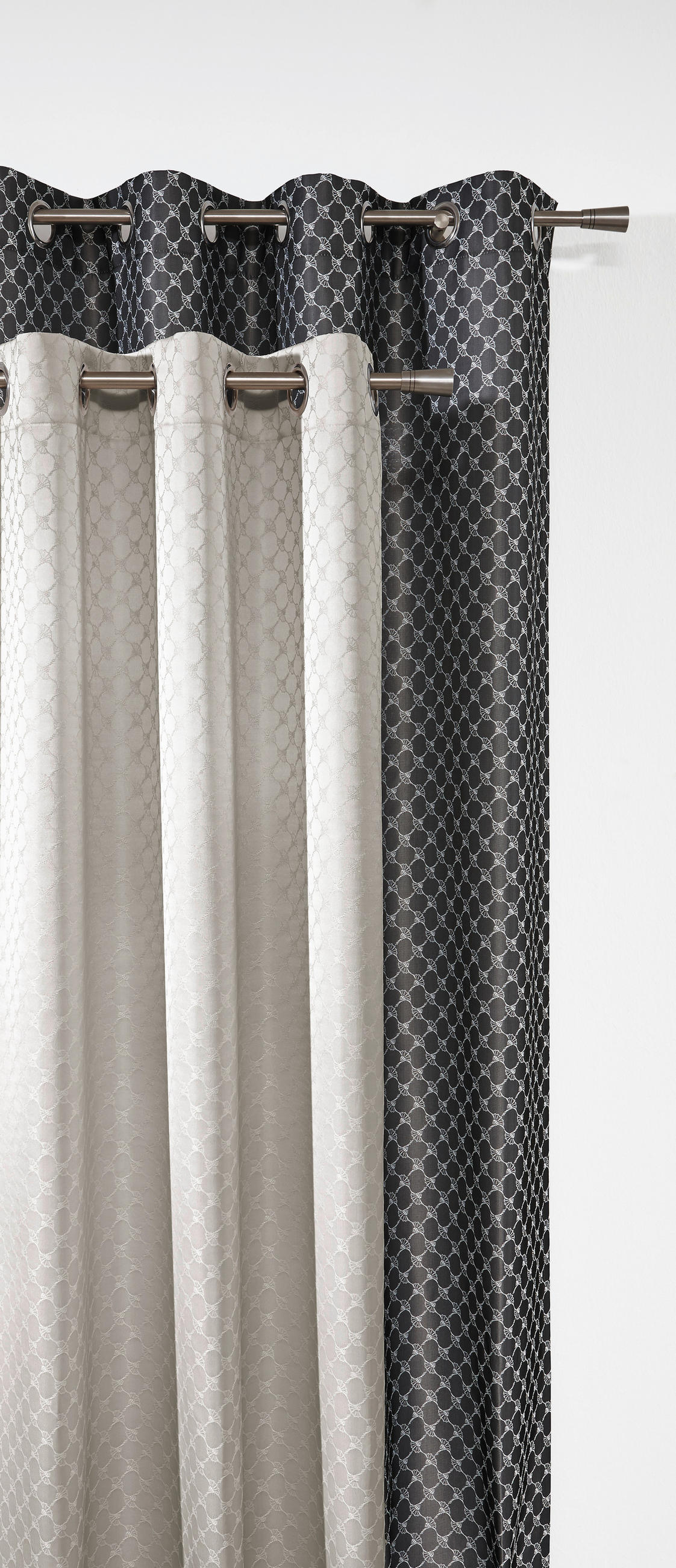 ÖSENSCHAL J-Allovers blickdicht 140/250 cm   - Naturfarben, Design, Textil (140/250cm) - Joop!