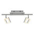 LED-STRAHLER - Chromfarben/Alufarben, Design, Kunststoff/Metall (44,5/8/19cm) - Novel LED-STRAHLER - Chromfarben/Alufarben, Design, Kunststoff/Metall (44,5/8/19cm) - Novel