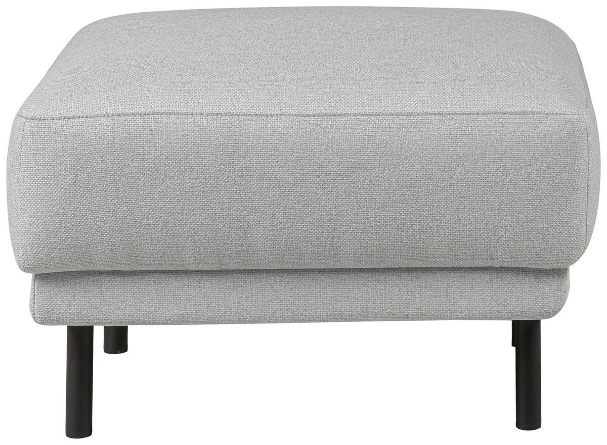 PALL i trä, metall, textil ljusgrå  - ljusgrå/svart, Design, metall/trä (73/47/57cm) - Pure Home Comfort