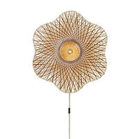 VÄGGLAMPA Good & Mojo 87/20 cm   - naturfärgad, Basics, naturmaterial (87/20cm) - Good & Mojo