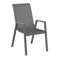STOHOVATEĽNÉ KRESLO, kov, textil - prírodná farba/antracitová, Modern, kov/textil (54/90/72cm) - Ambia Garden