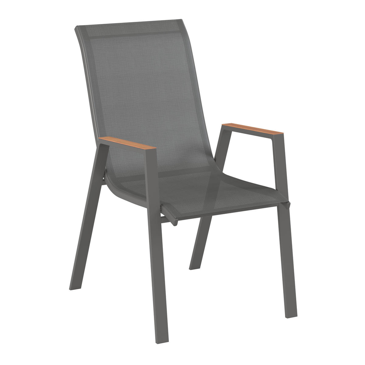 STOHOVATEĽNÉ KRESLO, kov, textil - prírodná farba/antracitová, Modern, kov/textil (54/90/72cm) - Ambia Garden