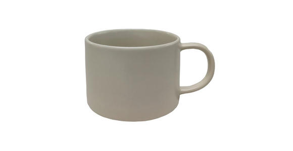 KAFFEETASSE Kyoto 350 ml - Sandfarben, Trend, Keramik (9,6/7,1cm) - Novel