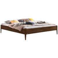 BETT 140/200 cm  in Nussbaumfarben   - Nussbaumfarben, Basics, Holz (140/200cm) - Hasena