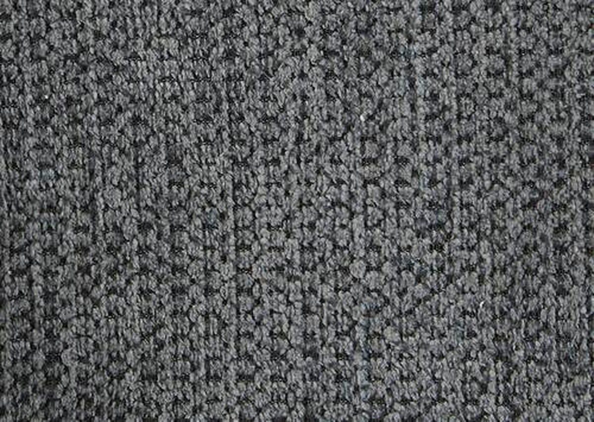 ECKSOFA Braun, Grau Webstoff  - Alufarben/Braun, Design, Textil/Metall (260/319cm) - Beldomo Style