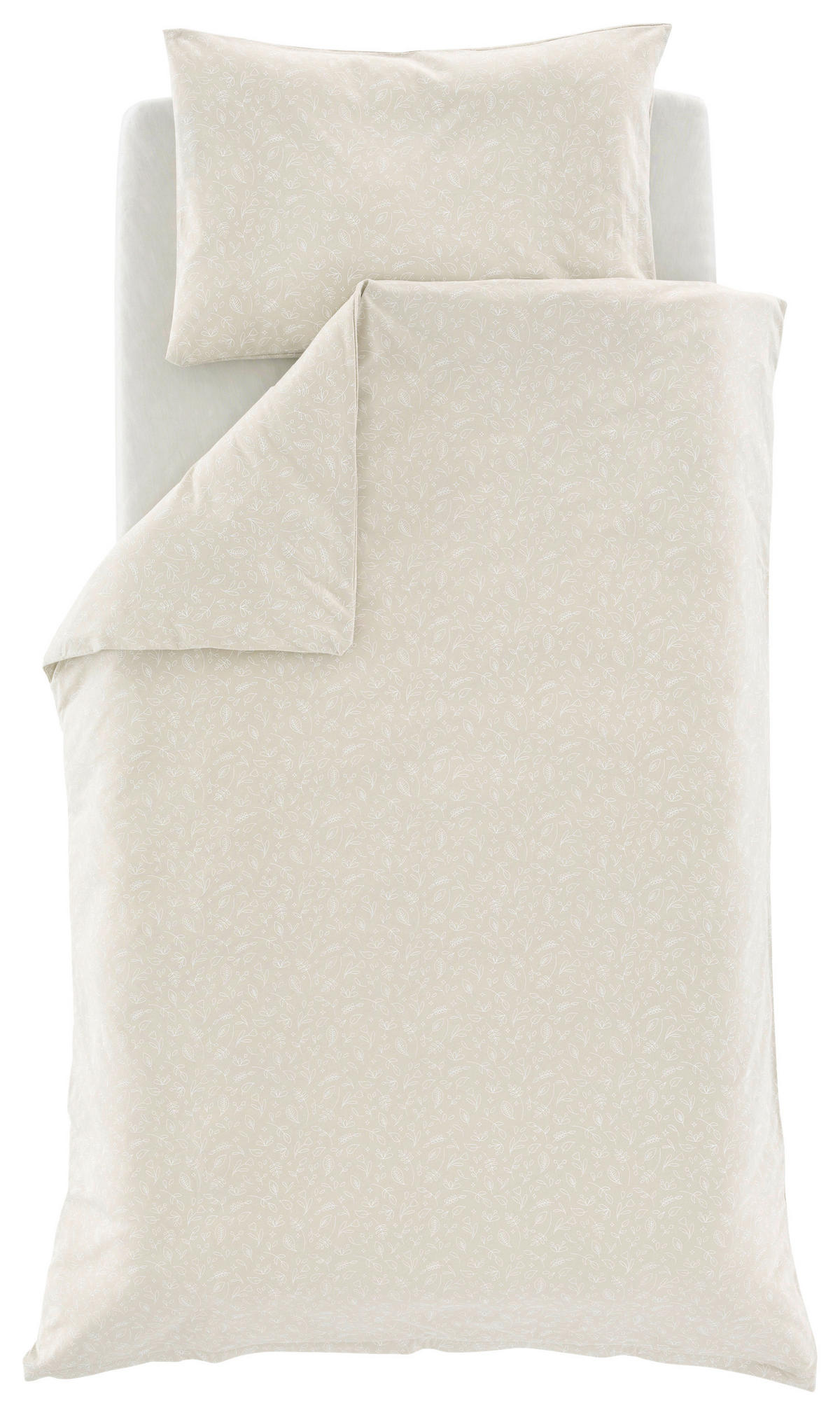 BABYBETTWÄSCHE Garden Jersey 100/135 cm  - Beige, Basics, Textil (100/135cm) - Träumeland