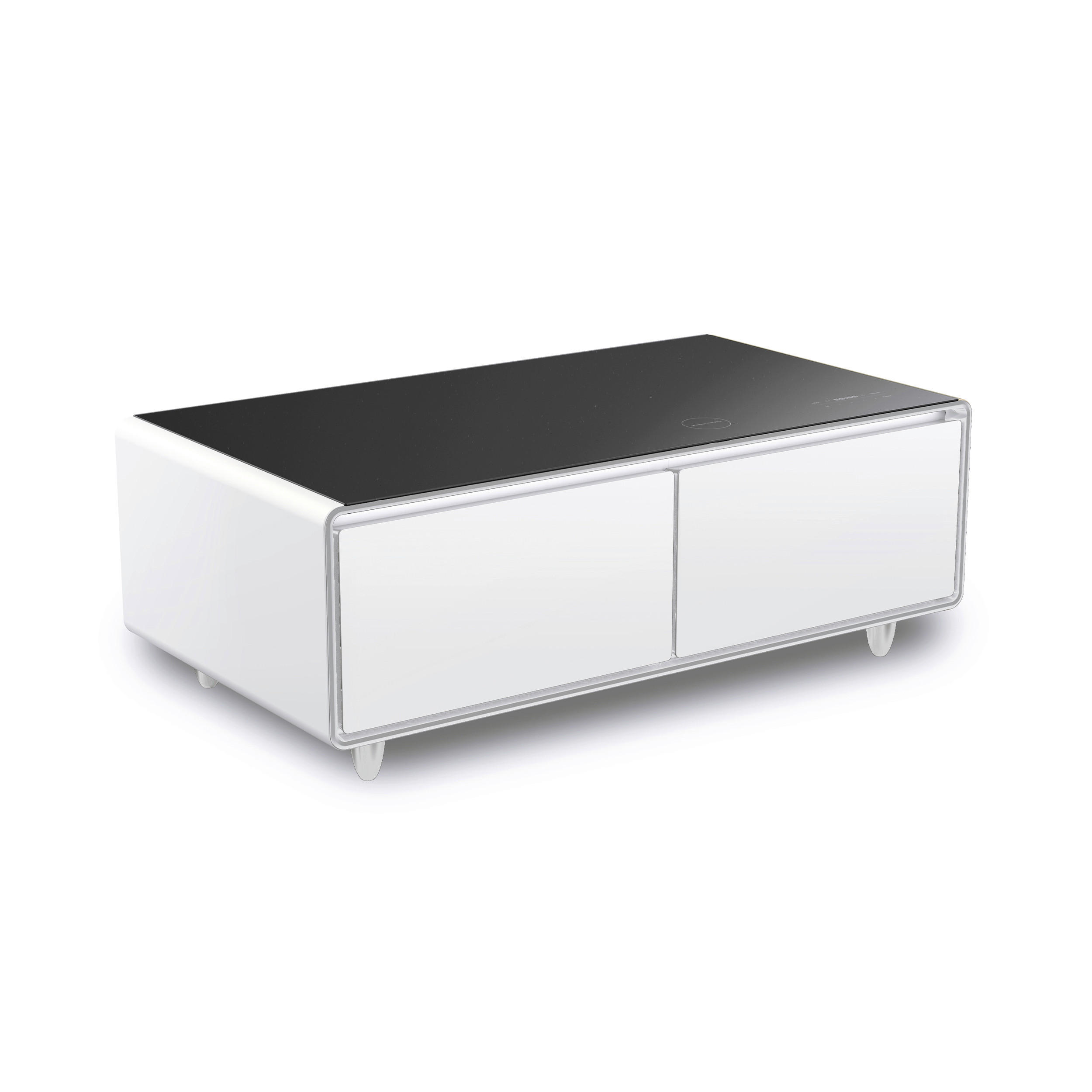 GETRÄNKEKÜHLSCHRANK 130,5/46/70 cm  - Weiß, Basics, Glas/Kunststoff (130,5/46/70cm) - CASO Design