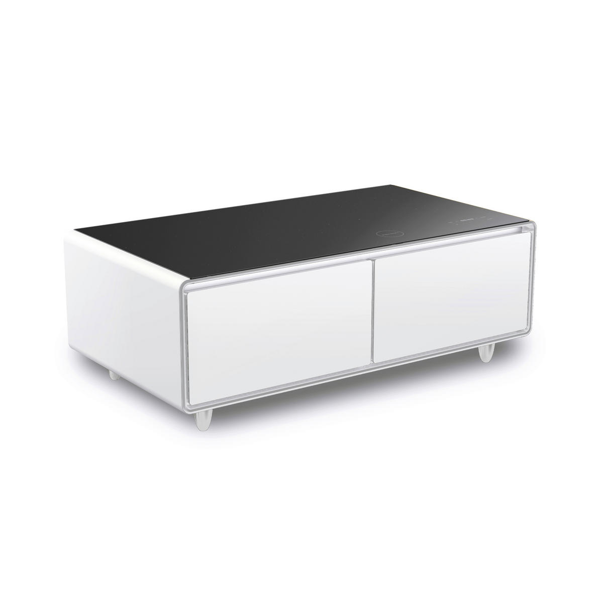 GETRÄNKEKÜHLSCHRANK 130,5/46/70 cm  - Weiß, Basics, Glas/Kunststoff (130,5/46/70cm) - CASO Design