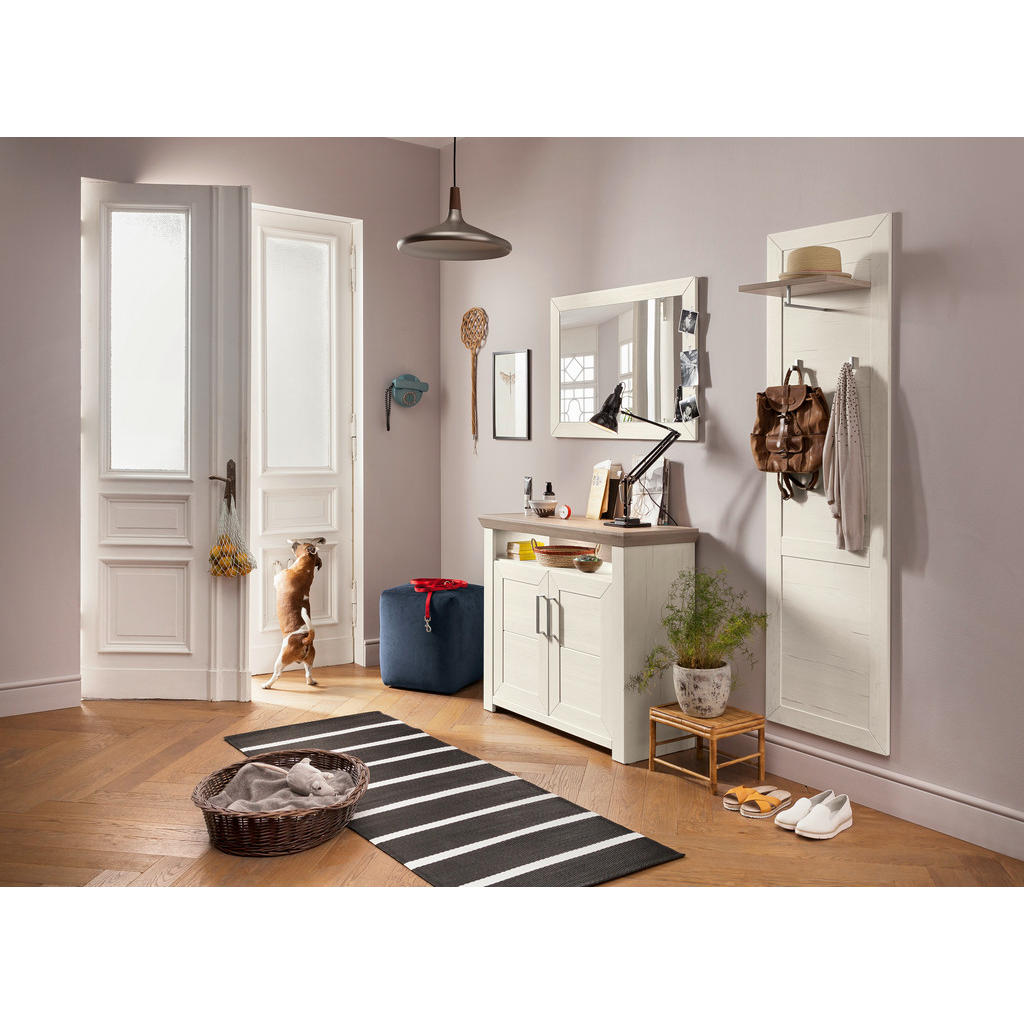 Thumbnail - SetOne by Musterring Garderobe, Eiche, Pinien, Holzwerkstoff, 3-teilig, 172x201x42.2 cm, Garderobe, Garderoben-Sets & Se...