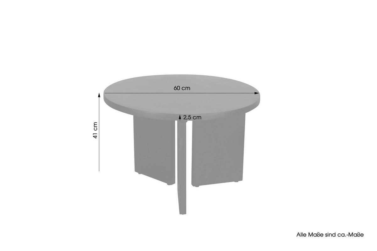 COUCHTISCH in Holz  - Schwarz, Design, Holz (60/41/60cm) - MID.YOU