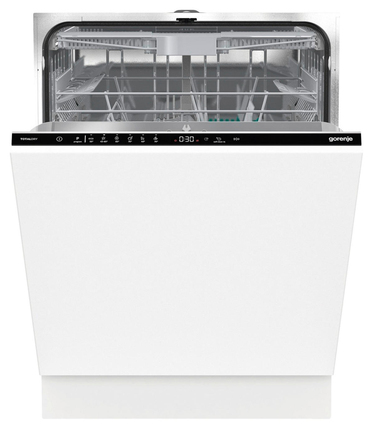 GESCHIRRSPÜLER GV643D90  - Schwarz/Weiß, Basics, Metall (59,8/81,5/55,5cm) - Gorenje