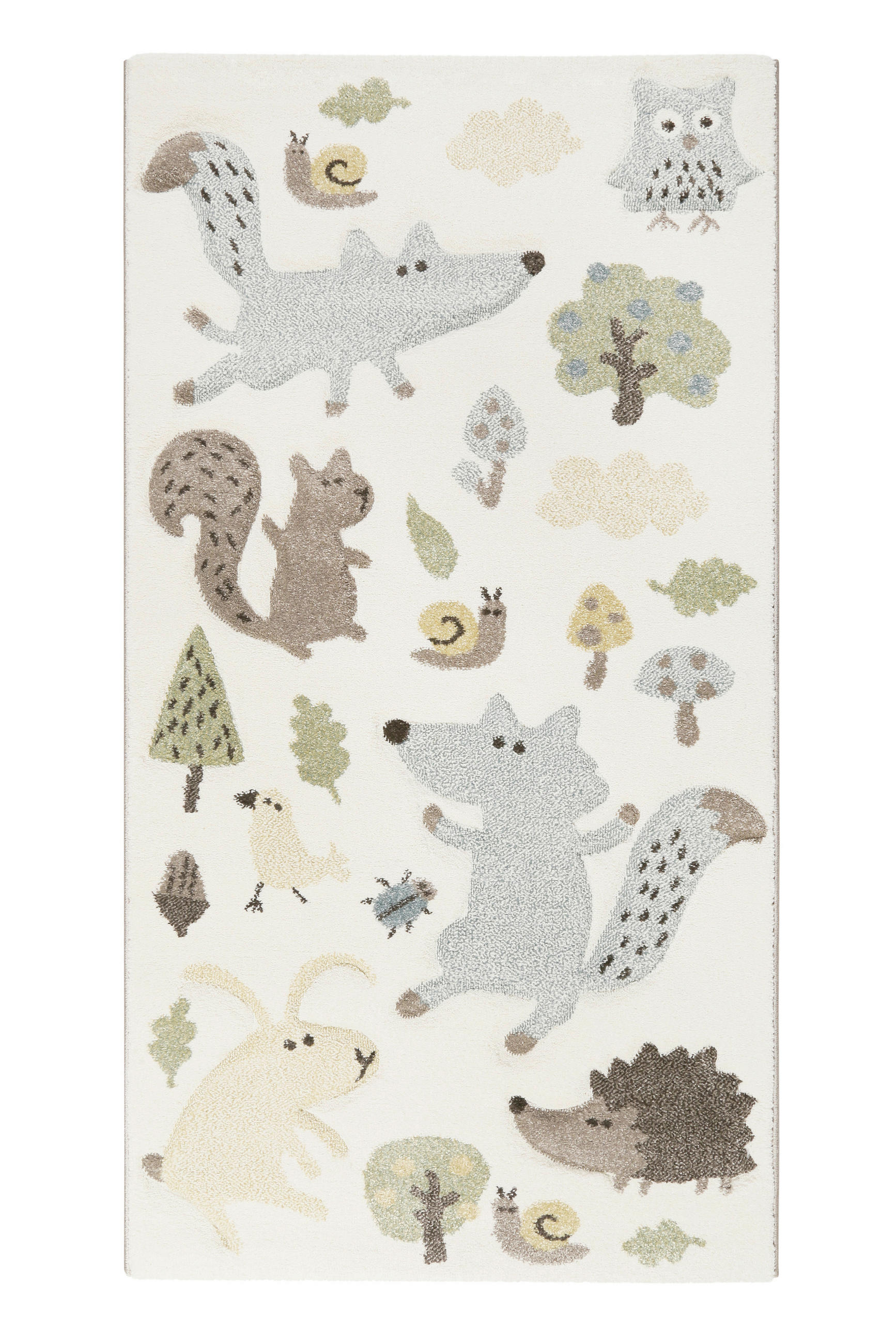 KINDERTEPPICH 80/150 cm Sigikid Forest Tier  - Multicolor, Trend, Textil (80/150cm) - Sigikid