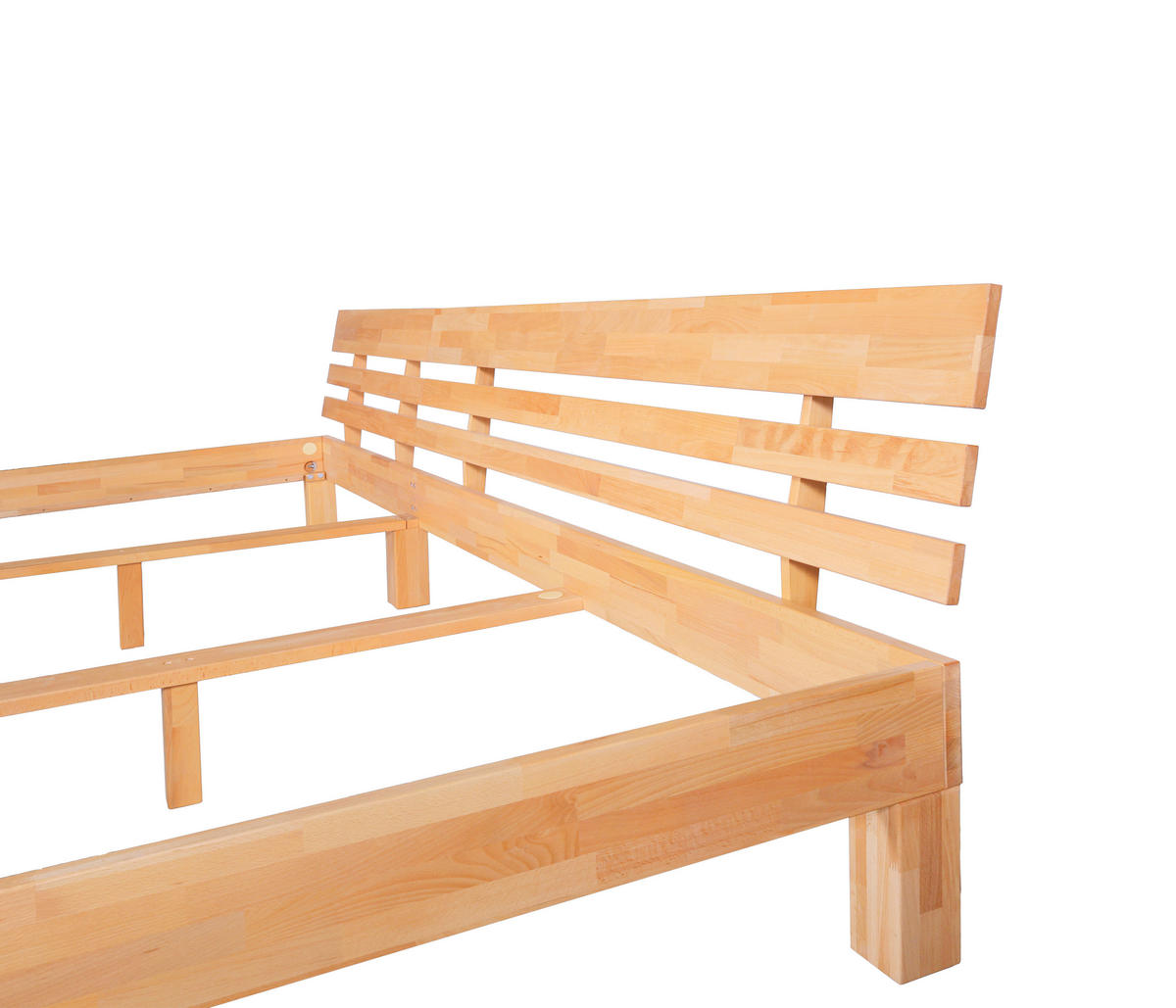FAMILIENBETT - Buchefarben, MODERN, Holz (270/200cm) - P & B