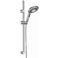 Brauseset  - Chromfarben, Kunststoff/Metall (10.5/70/18cm) - Schütte