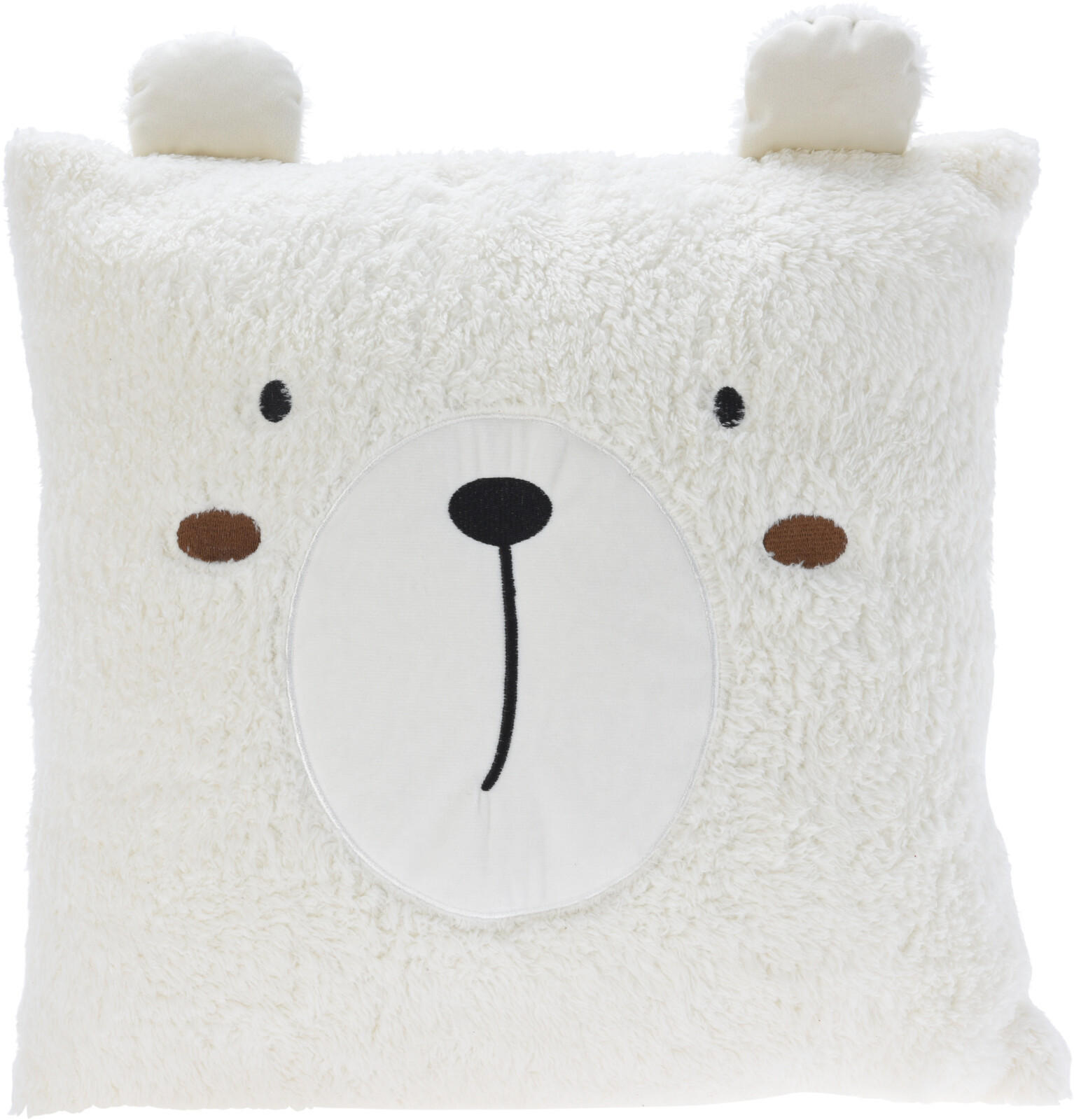 BARNKUDDE 43/43 cm  - vit, Basics, textil (43/43cm)