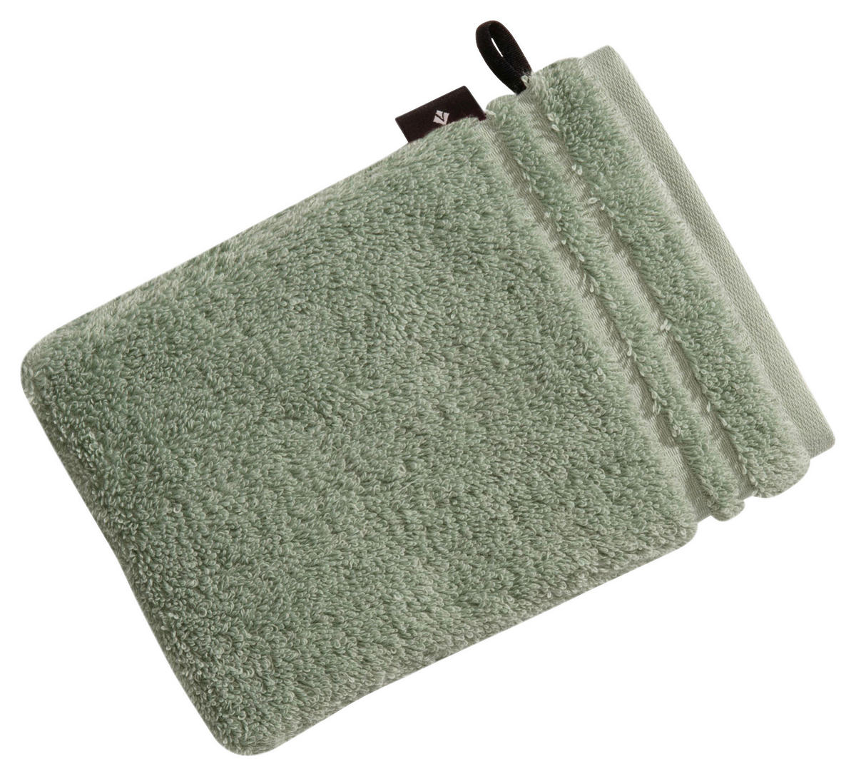 WASCHLAPPEN Vienna Style Supersoft Grün  - Grün, KONVENTIONELL, Textil (22/16cm) - Vossen