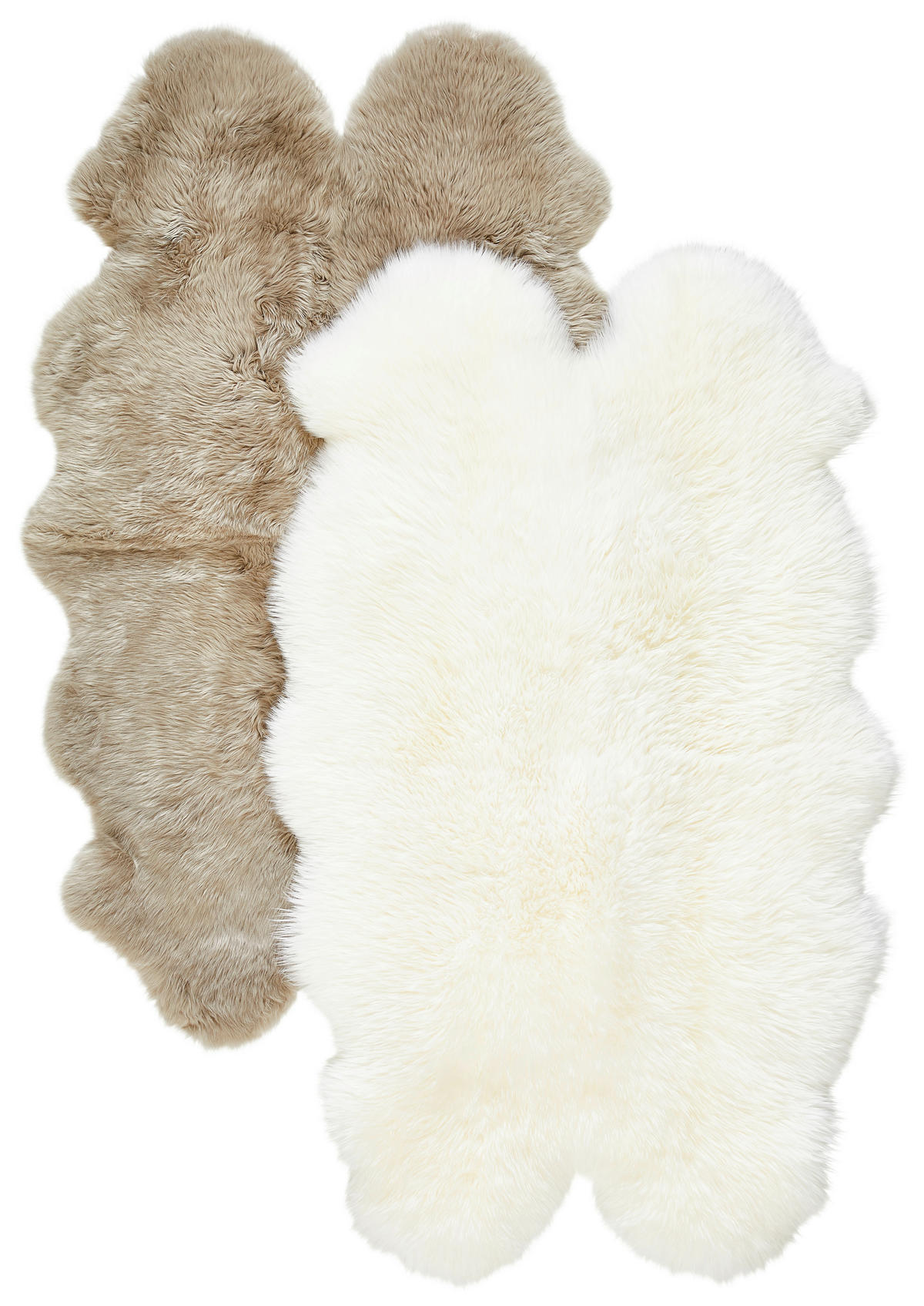 SCHAFFELL 110/180 cm  - Beige, Natur, Fell (110/180cm) - Linea Natura