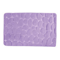 BADEMATTE Lila 50/80 cm  - Lila, Basics, Textil (50/80cm) - MSV