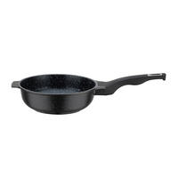 BRATPFANNE Titanium Granit Advanced Vitaflon® Quarzit Beschichtung 20 cm  - Schwarz, Basics, Metall (20cm) - GSW