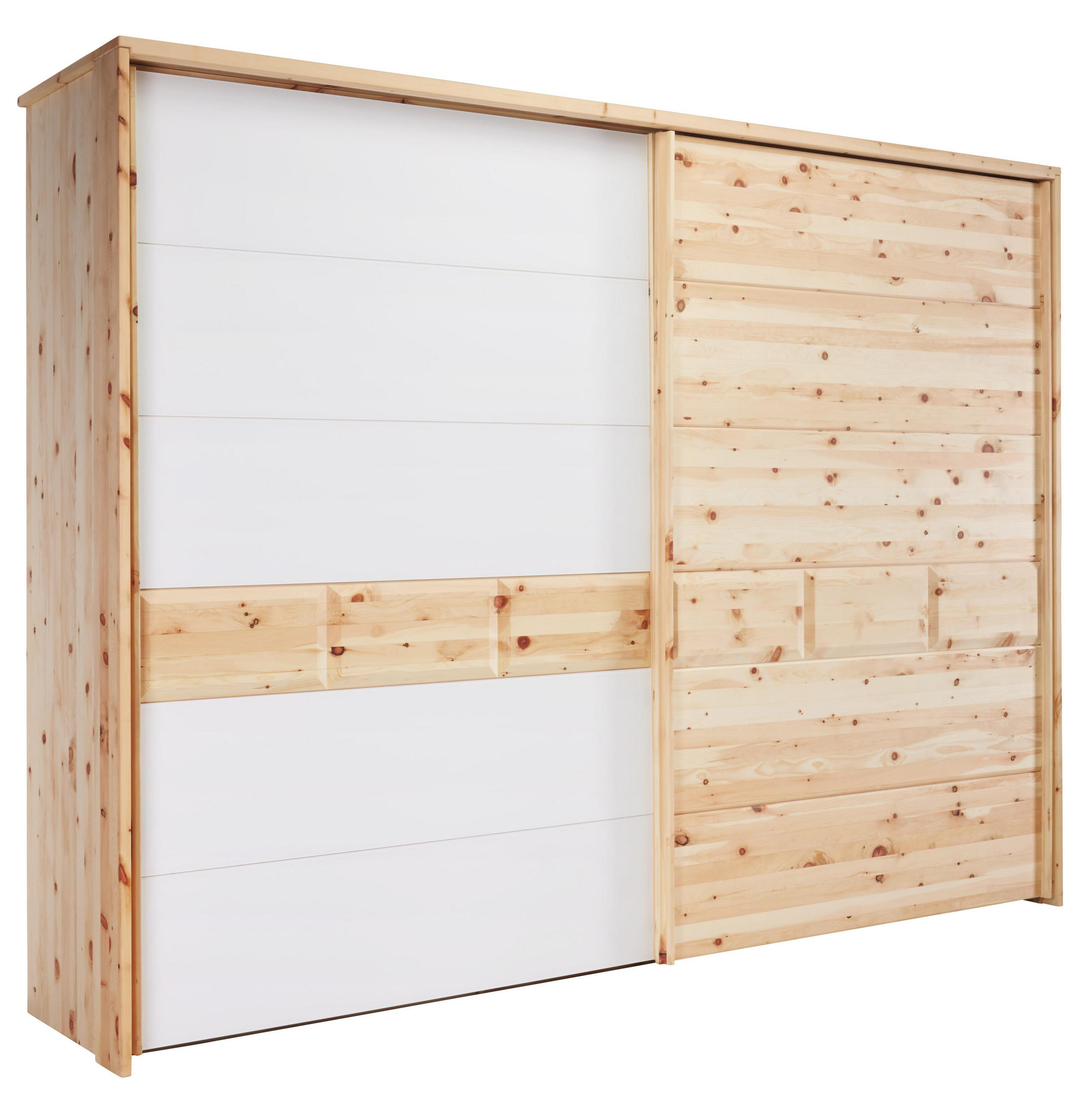 Schwebeturenschrank In Weiss Zirbelkieferfarben Online Kaufen Xxxlutz