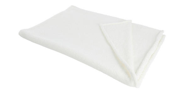 DECKE 150/200 cm  - Weiß, Basics, Textil (150/200cm) - Novel