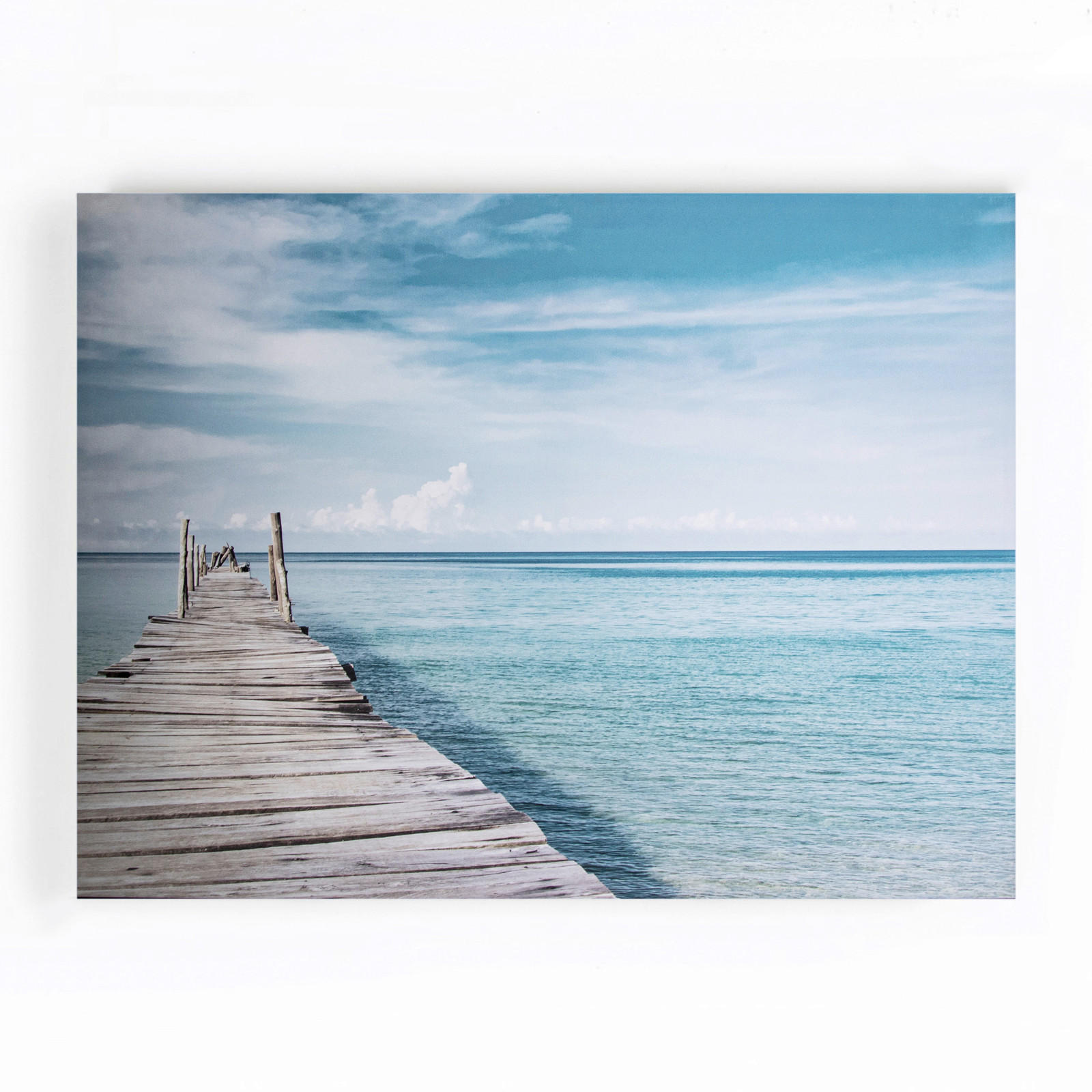 Leinwandbild Meer Multicolor