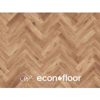 VINYLBODEN Econfloor HERRINGBONE 55 ONTANO NATUR  per  m² - Naturfarben, Basics, Kunststoff/Stein (61/12,6/0,57cm)