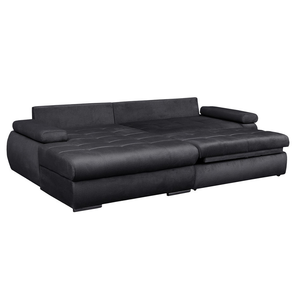 Colțar, antracit - antracit, Design (177/90/295cm) - Carryhome