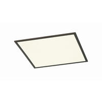 LED-DECKENLEUCHTE   - Schwarz/Weiß, Design, Kunststoff/Metall (62/4,2/62cm) - Trio Leuchten