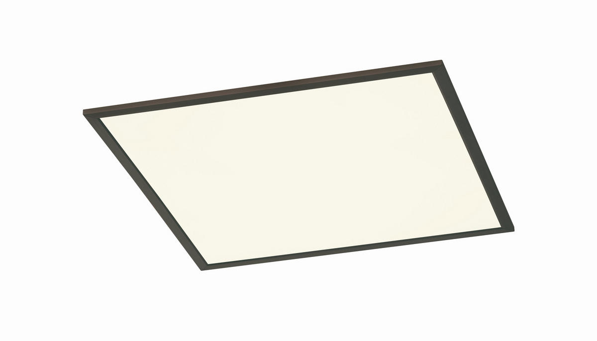 LED-DECKENLEUCHTE   - Schwarz/Weiß, Design, Kunststoff/Metall (62/4,2/62cm) - Trio Leuchten