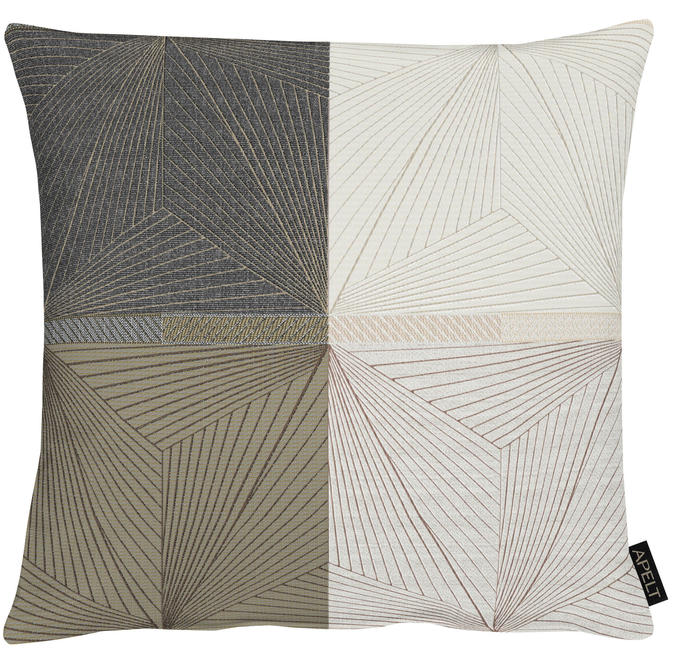 KISSENHÜLLE 46/46 cm  - Greige, Basics, Textil (46/46cm) - Novel