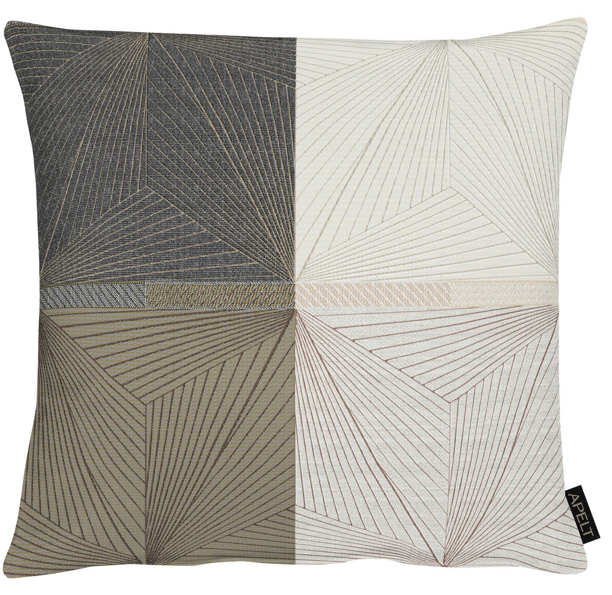 KISSENHÜLLE 46/46 cm  - Greige, Basics, Textil (46/46cm) - Novel